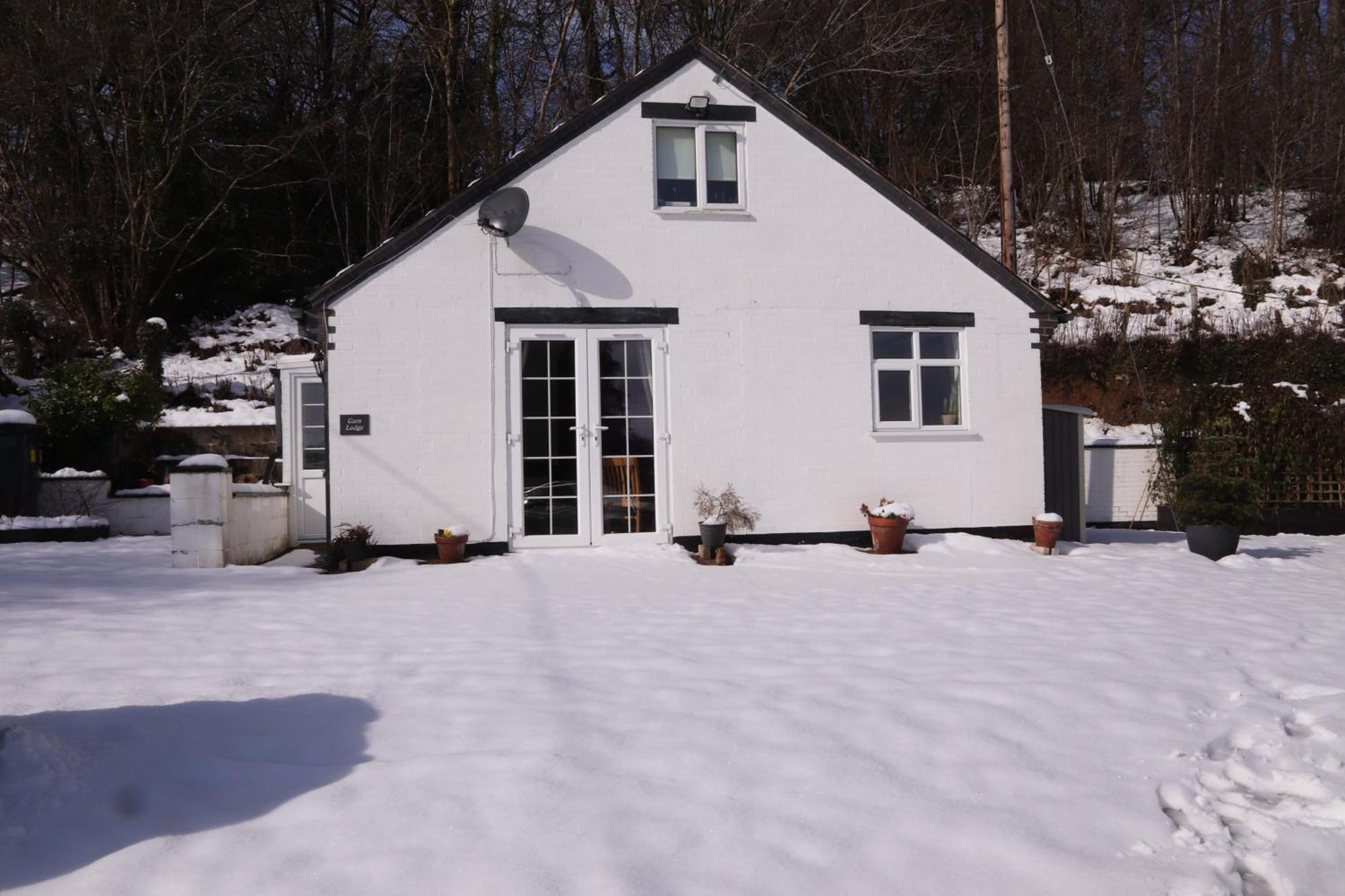 Garn Lodge Newtown  Buitenkant foto